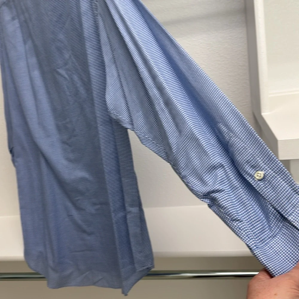 Polo by Ralph Lauren Lowell Sport XL Long Sleeve Button Down‎ Blue Check Shirt